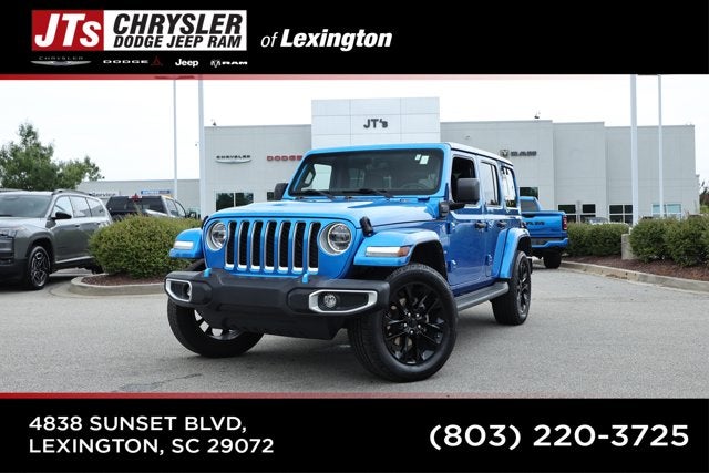 2022 Jeep Wrangler 4xe Unlimited Sahara 4x4