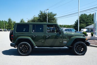 2022 Jeep Wrangler 4xe Unlimited Sahara 4x4