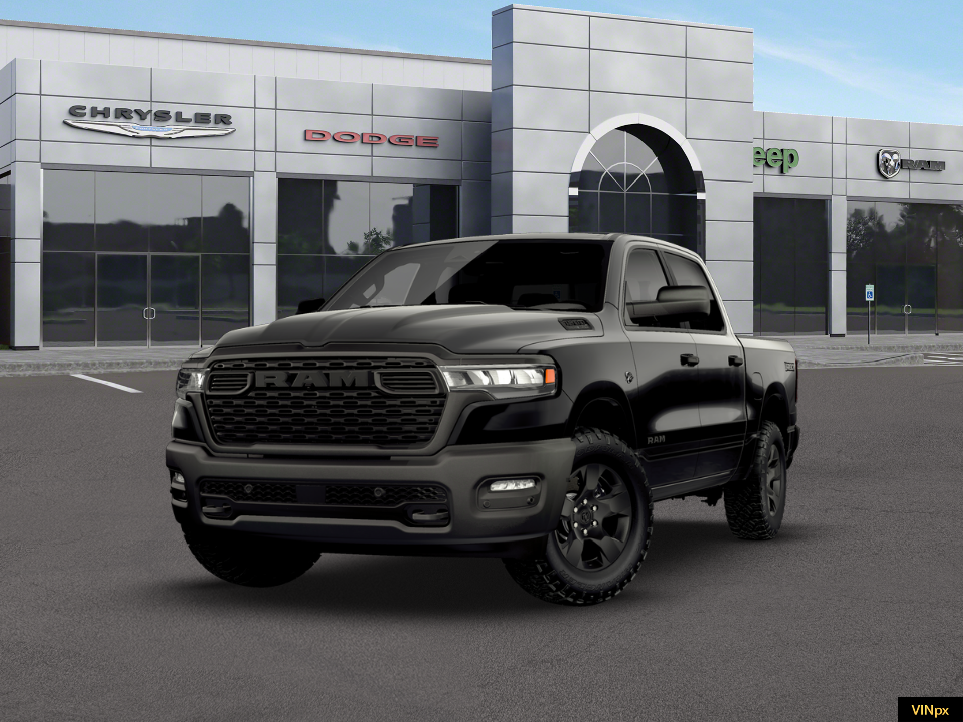 2026 RAM Ram 1500 RAM 1500 WARLOCK CREW CAB 4X4 5'7' BOX