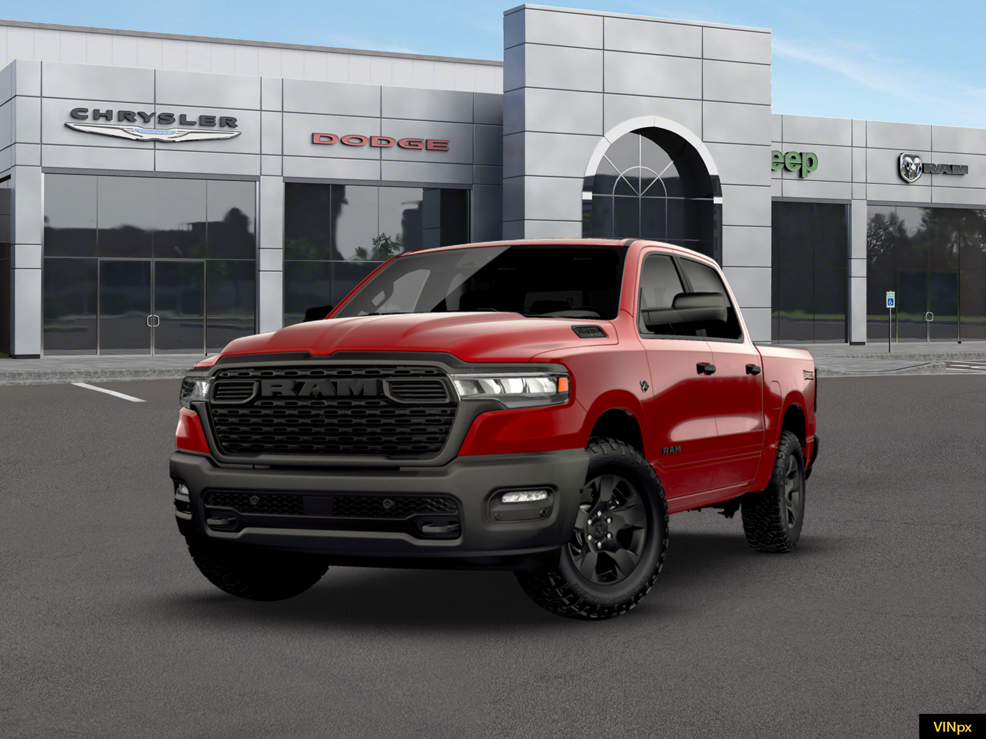 2026 RAM Ram 1500 RAM 1500 WARLOCK CREW CAB 4X4 5'7' BOX