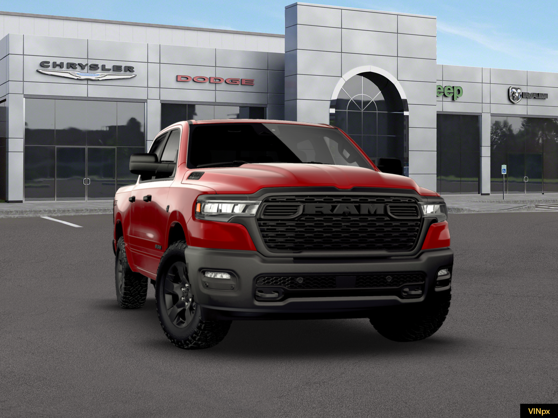 2026 RAM Ram 1500 RAM 1500 WARLOCK CREW CAB 4X4 5'7' BOX