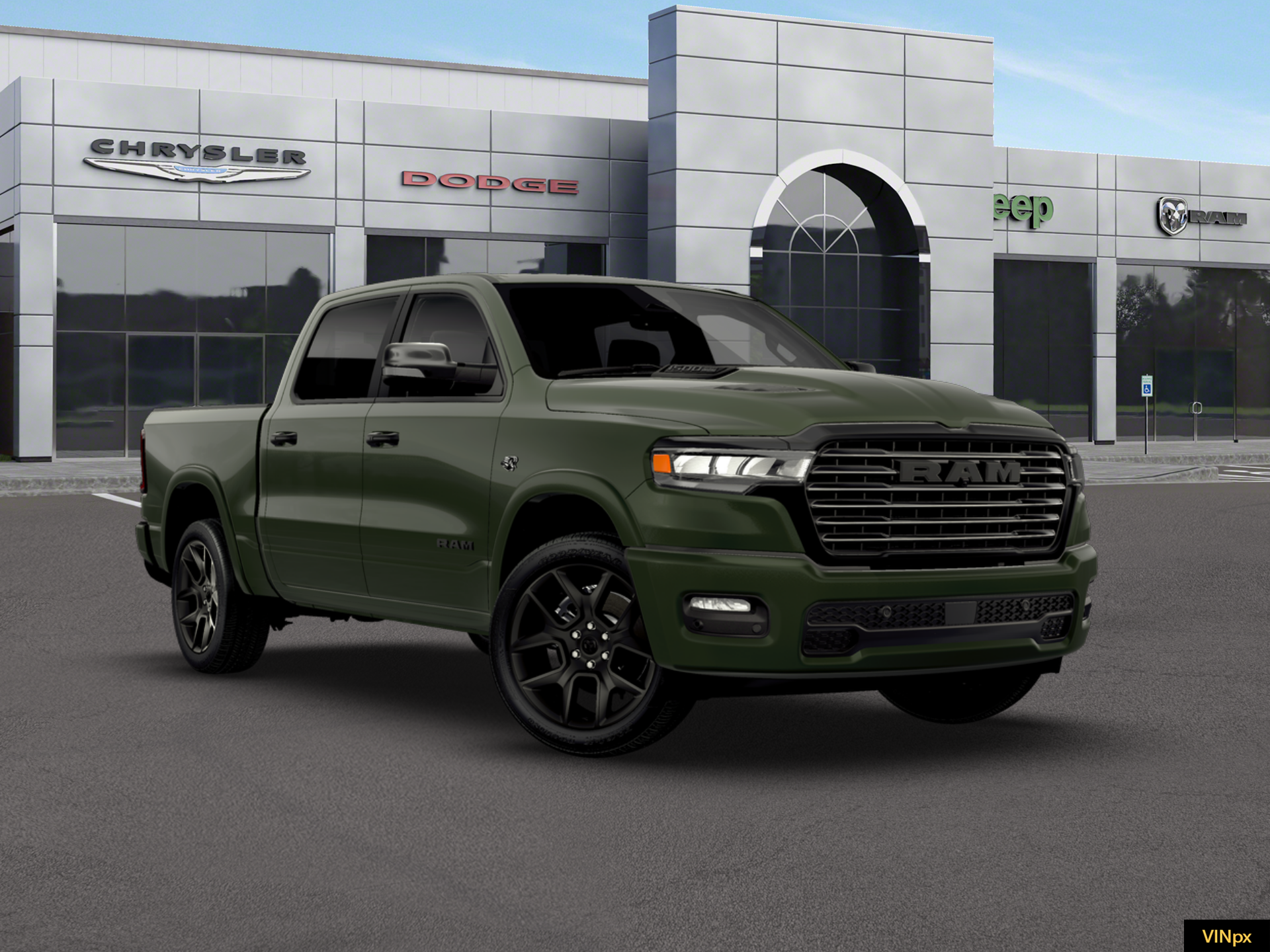 2026 RAM Ram 1500 RAM 1500 LARAMIE CREW CAB 4X4 5'7' BOX