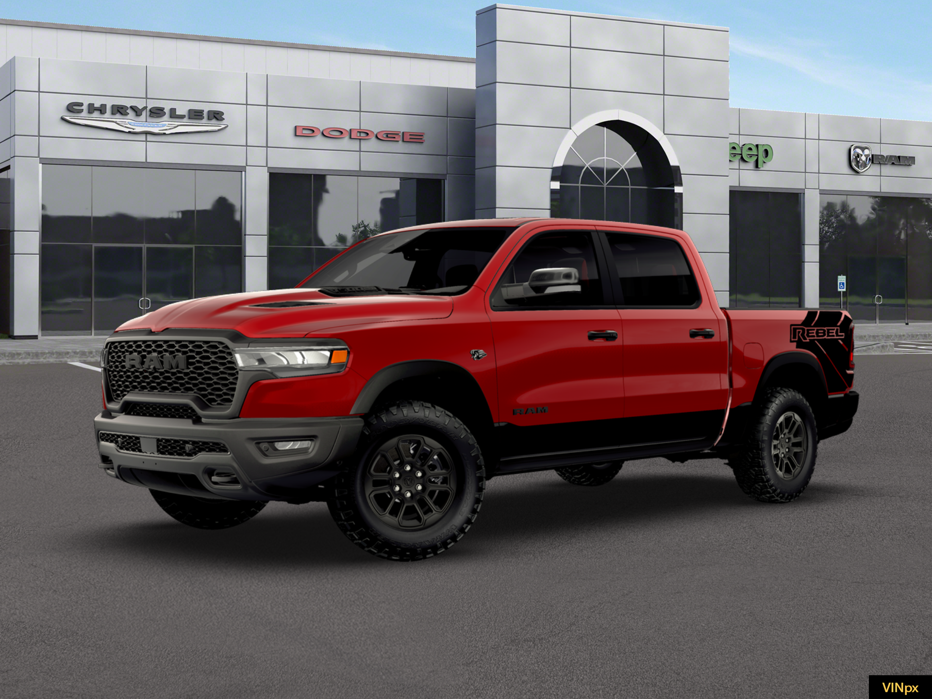 2026 RAM Ram 1500 RAM 1500 REBEL CREW CAB 4X4 5'7' BOX