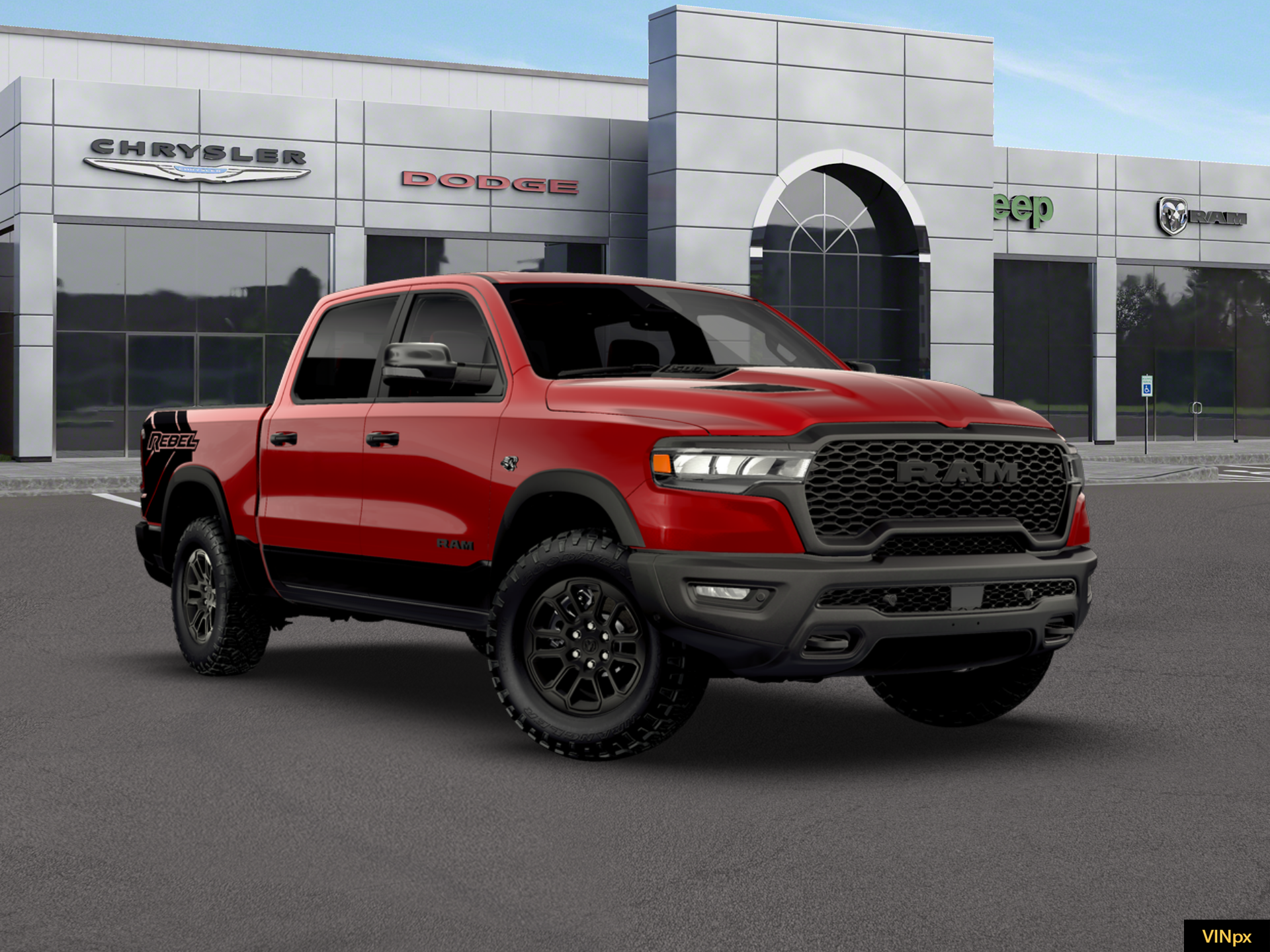2026 RAM Ram 1500 RAM 1500 REBEL CREW CAB 4X4 5'7' BOX