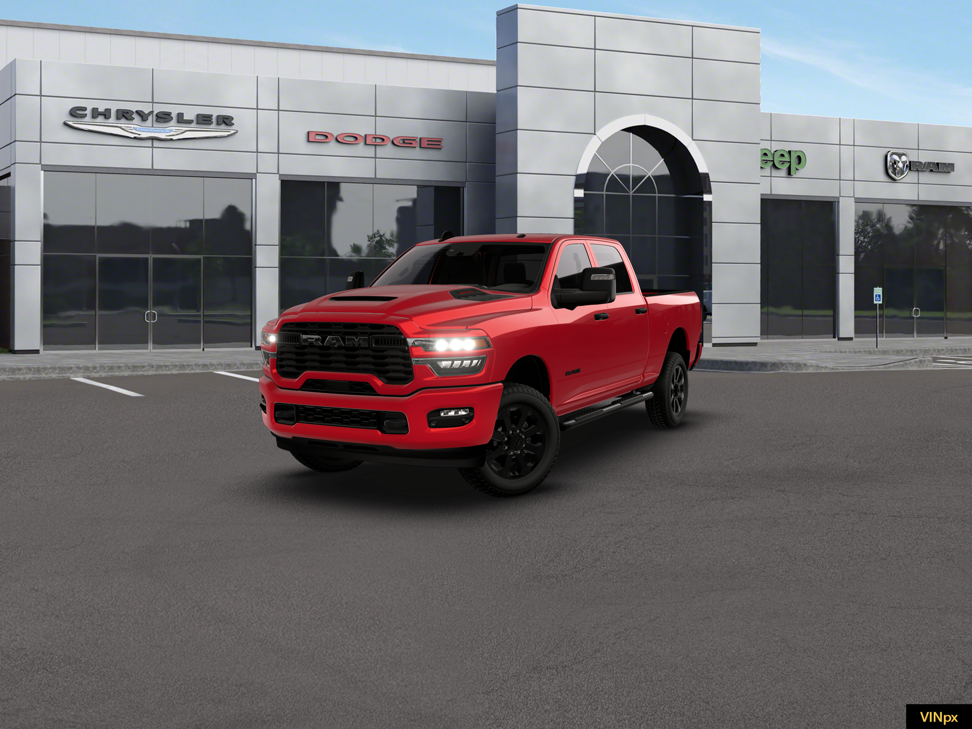 2026 RAM Ram 2500 RAM 2500 BLACK EXPRESS CREW CAB 4X4 6'4' BOX