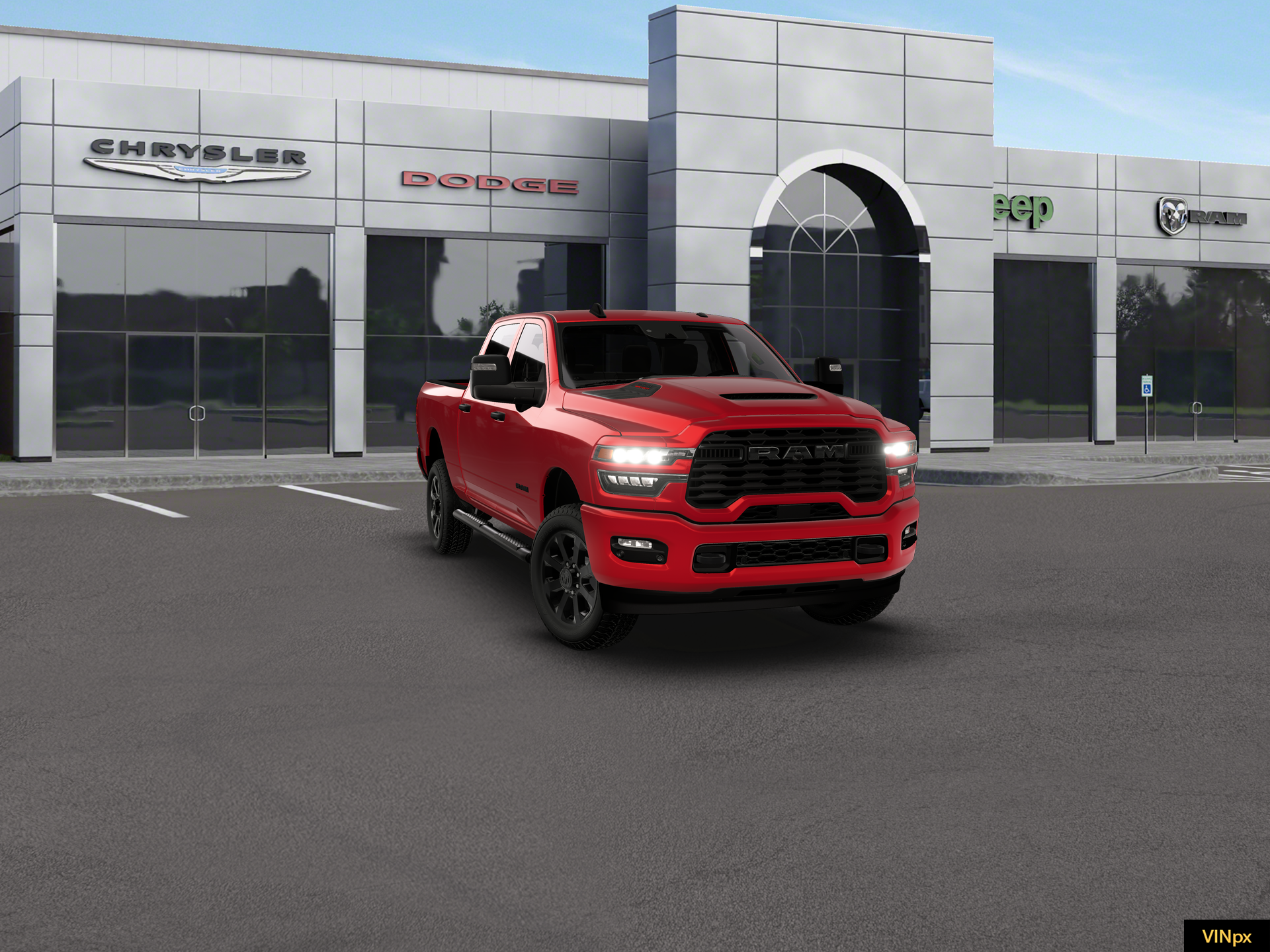 2026 RAM Ram 2500 RAM 2500 BLACK EXPRESS CREW CAB 4X4 6'4' BOX