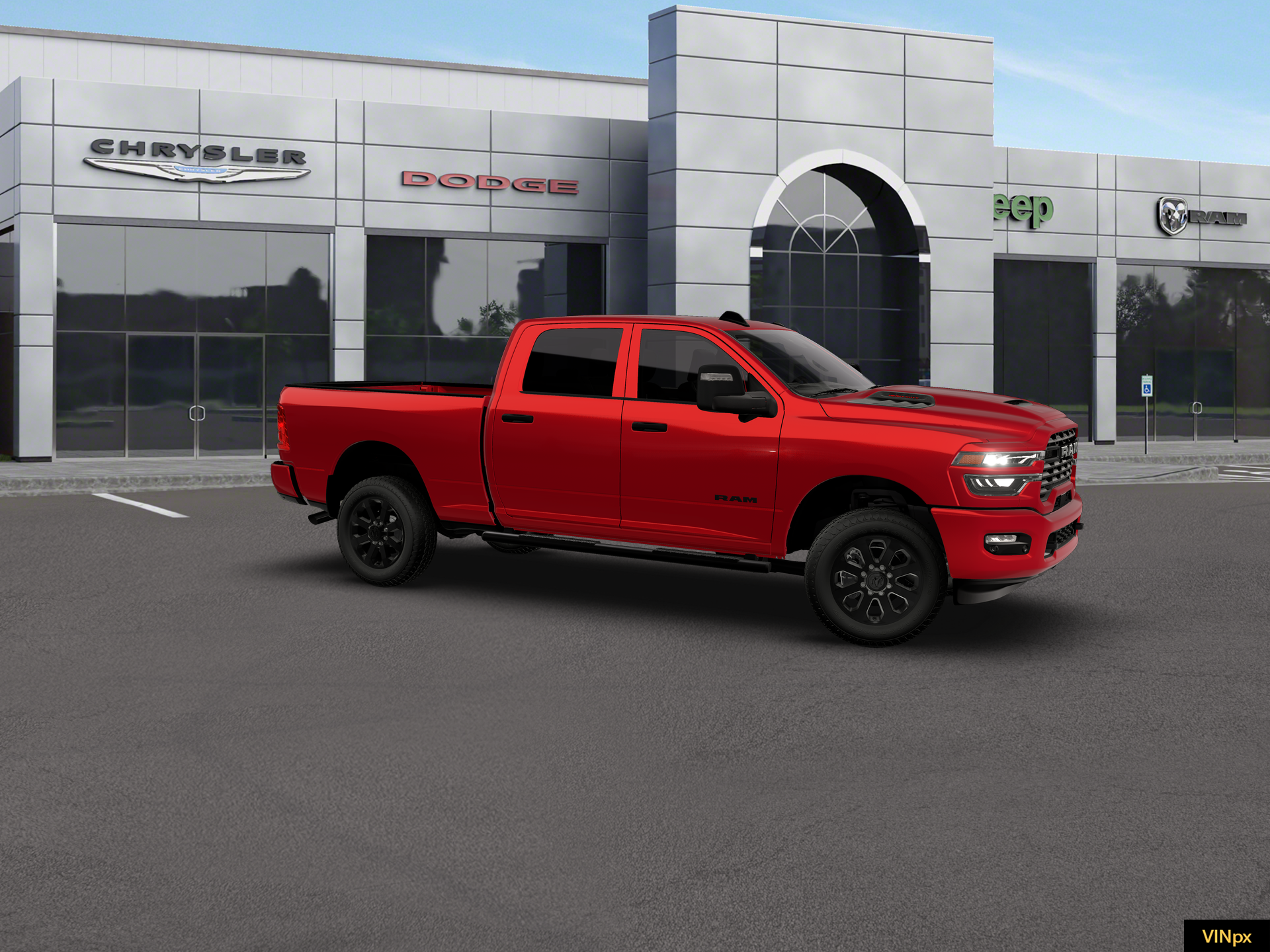 2026 RAM Ram 2500 RAM 2500 BLACK EXPRESS CREW CAB 4X4 6'4' BOX