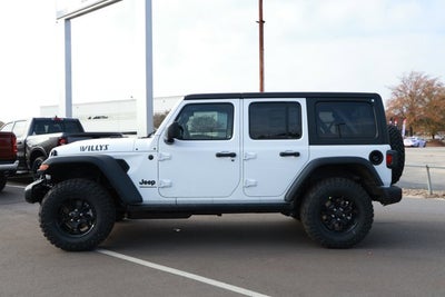 2026 Jeep Wrangler WRANGLER 4-DOOR WILLYS