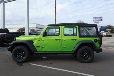 2026 Jeep Wrangler WRANGLER 4-DOOR SPORT