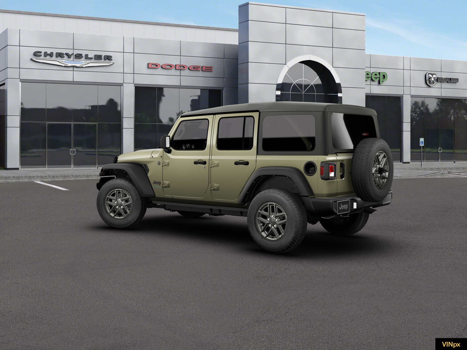 2026 Jeep Wrangler WRANGLER 4-DOOR SPORT S