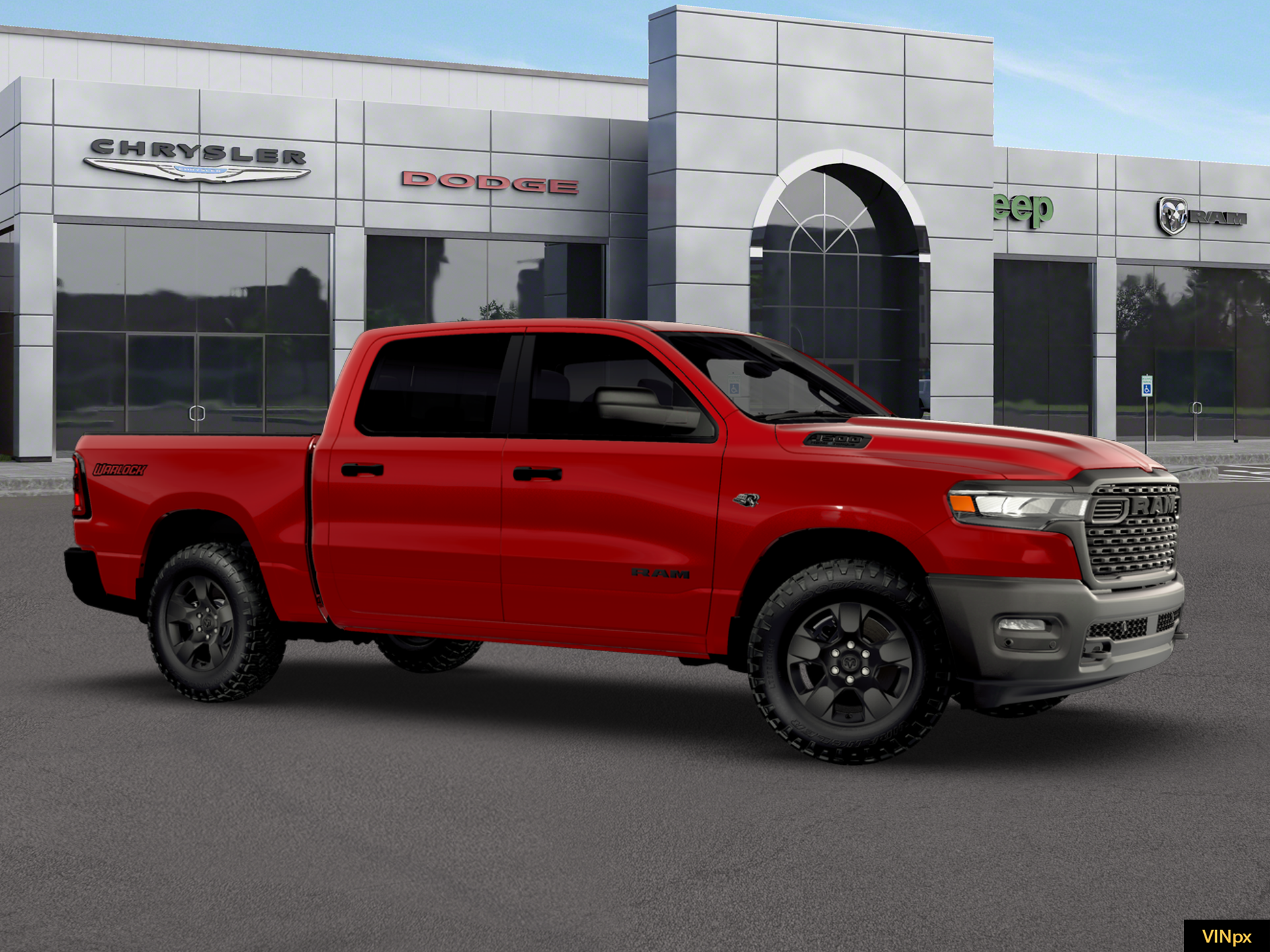 2026 RAM Ram 1500 RAM 1500 WARLOCK CREW CAB 4X4 5'7' BOX